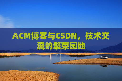 ACM博客与CSDN，技术交流的繁荣园地